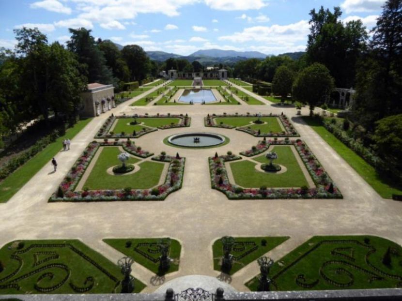 Villa Arnaga jardins restaurés