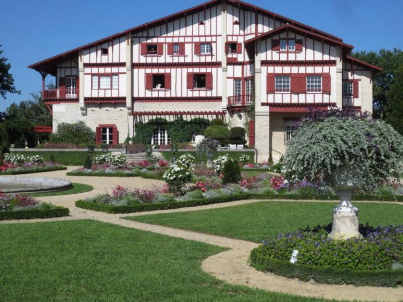 Villa Arnaga le jardin à la française